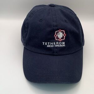 Tetherow Golf Bend Oregon Navy Baseball Dad Hat